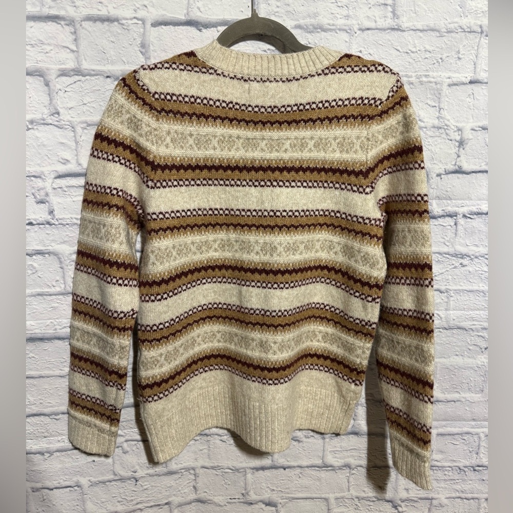 Women’s Croft & Barrow Fair Isle Soft Acrylic Blend Sweater, Size Small - Picture 5 of 7